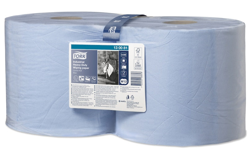 Tork Industrial Heavy-Duty Wiping Paper Roll