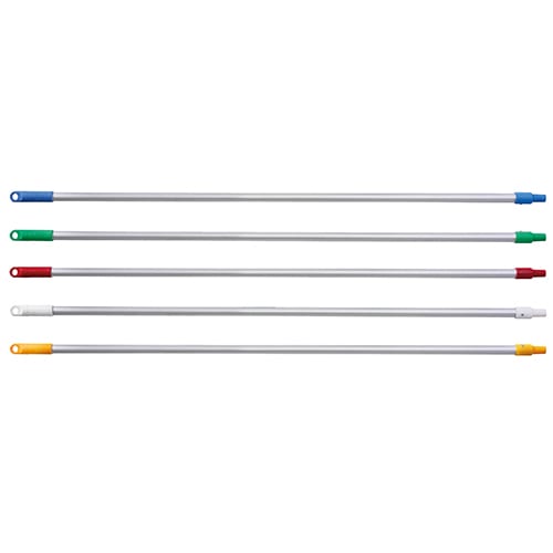 Mop Sticks- DURACLEAN® ALUMINIUM HANDLE WITH COLOUR 22MM THREADED ADAPTOR