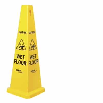 MEDIUM CAUTION WET FLOOR CONE - 690MM HIGH