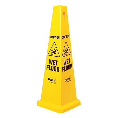 LARGE CAUTION WET FLOOR CONE