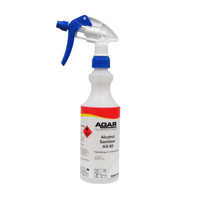 Agar Alcohol Sanitiser AS - 60 Spray Bottle, 500ml- EA