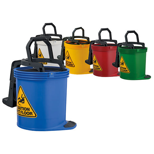 Oates DuraClean Mark II Roller Wringer Bucket – 15L