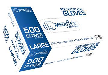 Mediflex Polyethylene Gloves