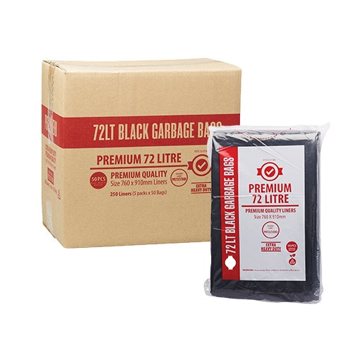 Premium Black Garbage Bags EHD