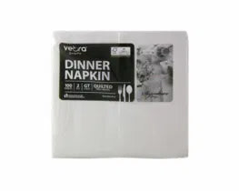 Dinner Napkins Quilted White GT - Veora