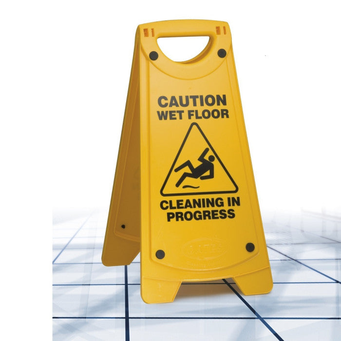 NON-SLIP ‘A’ FRAME CAUTION WET FLOOR SIGN